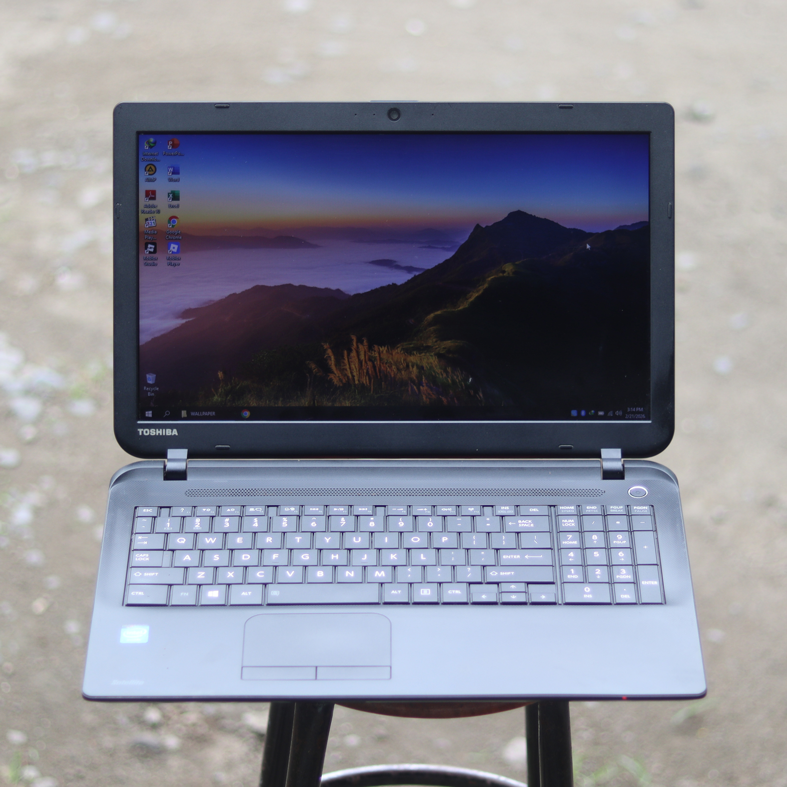 Toshiba C50-B | intel N2830 4GB 500GB - Gambar 2