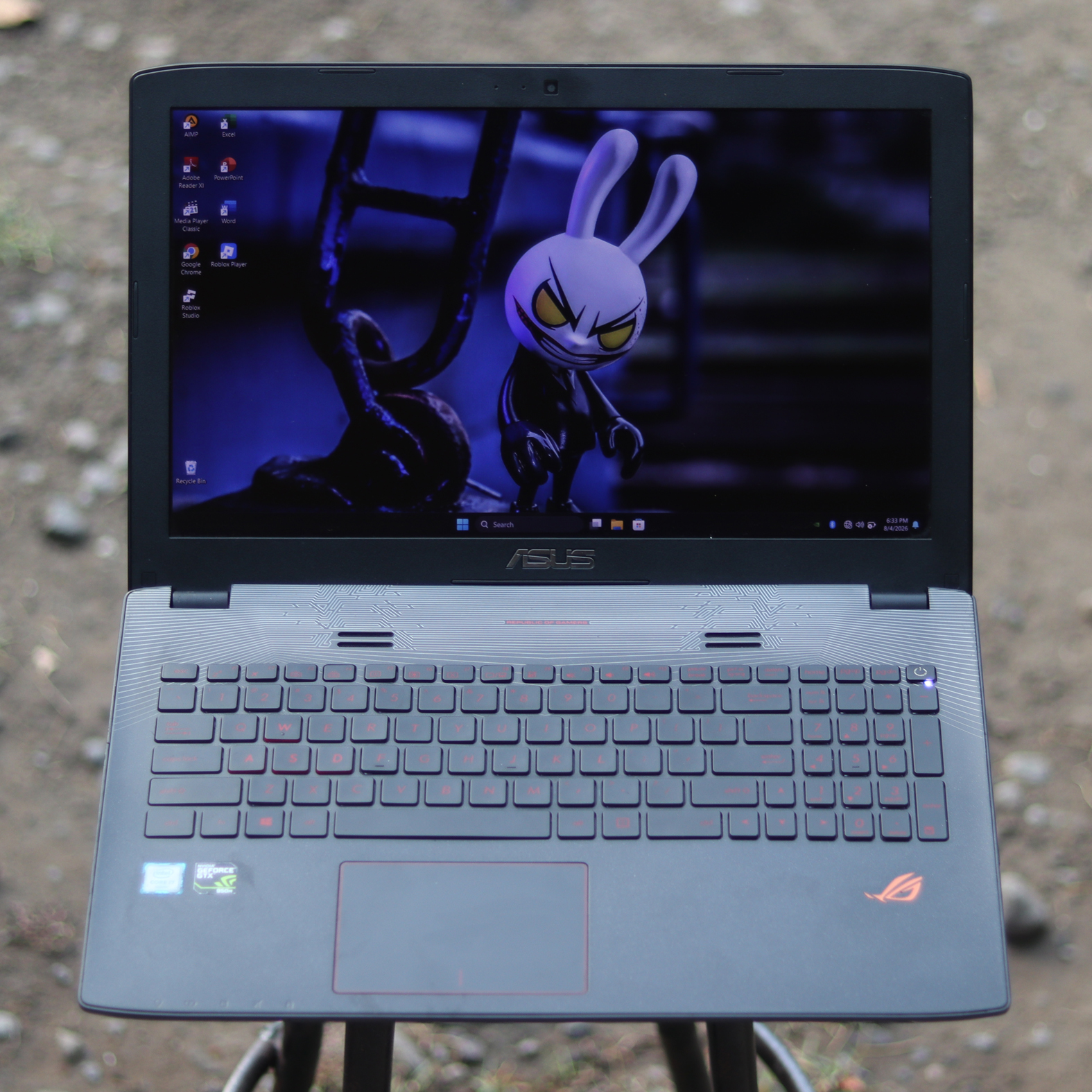 ASUS ROG GL552VX | Nvidia GTX950 RAM 12GB SSD 256 + 500GB - Gambar 2