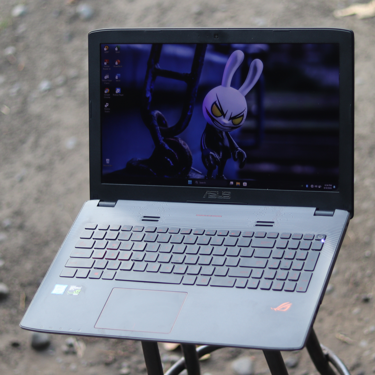 ASUS ROG GL552VX | Nvidia GTX950 RAM 12GB SSD 256 + 500GB