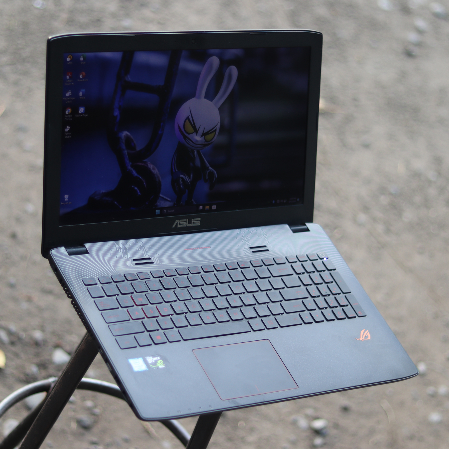 ASUS ROG GL552VX | Nvidia GTX950 RAM 12GB SSD 256 + 500GB - Gambar 3